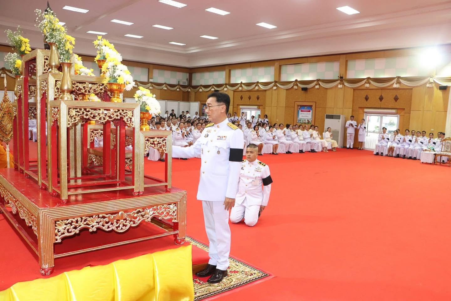 title - ส.ป.ก.ยโสธร ร่วมพิธีสวดพระพุทธมนต์ และทำบุญตักบาตร ถวายพระราชกุศล เนื่องในวันคล้ายวันพระราชสมภพสมเด็จพระนางเจ้าสิริกิติ์ พระบรมราชินีนาถ พระบรมราชชนนีพันปีหลวง และวันแม่แห่งชาติ 12 สิงหาคม 2569